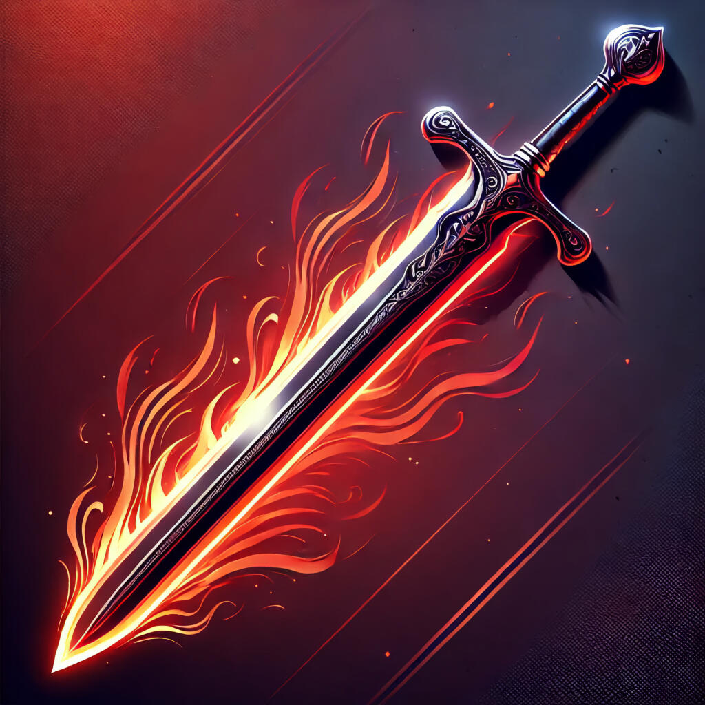 App Logo, orange with arrows